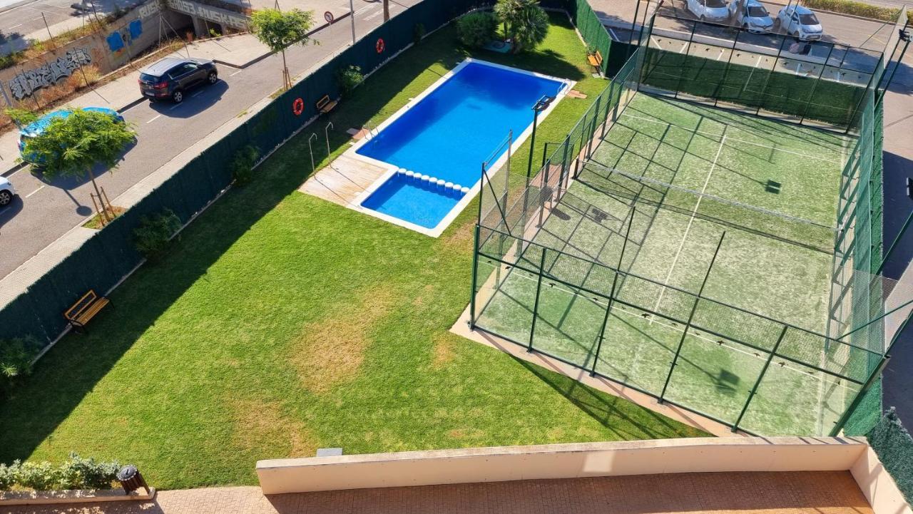 Apartamento Diseno Con Jardin Privado A 100 Metros Del Mar Torredembarra Bagian luar foto